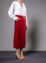 SAIA MIDI ROE RUBY RED - Imagem 4