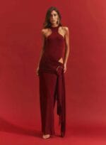 VESTIDO PROSERPINA BORDO