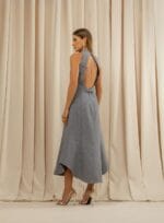 VESTIDO MIDI ELISE INDIGO - Imagem 3