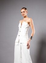 CORSET BOTOES ROE OFF WHITE - Imagem 3