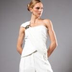 CORSET DRAPEADO ROE OFF WHITE