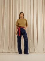 BLUSA T SHIRT RAY FERRAGEM CAPUCCINO - Imagem 4