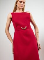 VESTIDO MIDI MAYA RED - Imagem 3