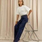 BLUSA T SHIRT RAY FERRAGEM OFF WHITE