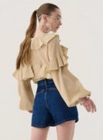 SHORT RECORTES JEANS - Imagem 2