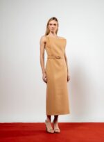 VESTIDO MIDI MAYA LATTE - Imagem 4