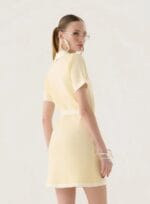 VESTIDO CURTO POLO TRICOT MANTEIGA - Imagem 2