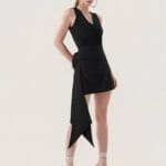 SAIA CURTA LACO PRETO