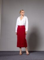 SAIA MIDI ROE RUBY RED - Imagem 3