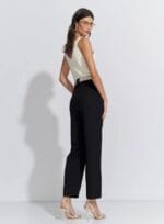 CALCA CENOURA ALFAIATARIA COLORS PRETO - Imagem 2