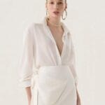 SAIA CURTA LACO OFF WHITE