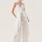 CONJUNTO TUNICA WIDE LEG COTTON TEXTURE OFF WHITE