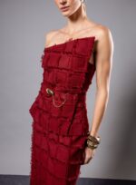 CORSET LOUISE RED WINE - Imagem 5