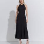 VESTIDO MIDI NEO RIB PRETO