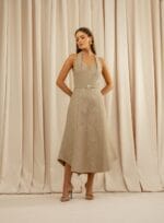 VESTIDO MIDI ELISE BRULLE