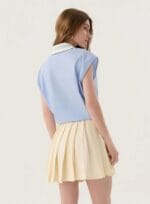 SAIA PREGAS TRICOT OFF WHITE - Imagem 2