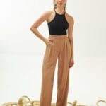 REGATA CANELADA PRETO