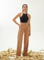 REGATA CANELADA PRETO