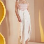 MACACAO DECOTE LASTEX DECORADO OFF WHITE