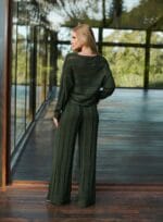 CALCA PANTALONA TRICOT VERDE LIVAS - Imagem 2