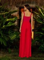 CALCA PALAZZO VERMELHO TOREADOR - Imagem 2