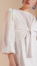 VESTIDO CURTO MANGA LAISE BRANCO - Imagem 3