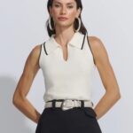 POLO REGATA TRICOT OFF WHITE