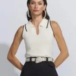 POLO REGATA TRICOT OFF WHITE