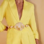 CINTO CORDAO TRANCADO CONCHA