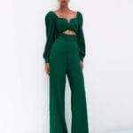 MACACAO CORPO PREGUEADO VERDE NAPOLIS