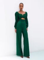 MACACAO CORPO PREGUEADO VERDE NAPOLIS