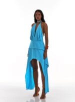 VESTIDO LEOMIE LEGADO AZUL - Imagem 3