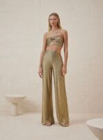 CONJUNTO JULIA VERDE/DOURADO