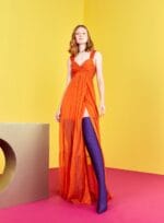 VESTIDO LONGO LARANJA - Imagem 2