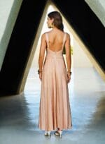 VESTIDO MIDI PARCIAL PELE - Imagem 3