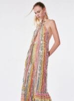 MAXI TUNICA PAETE ONDAS COLORIDO - Imagem 2