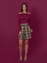 BERMUDA LIVIA XADREZ TARTAN - Imagem 3