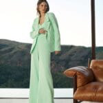 BLAZER BOLSOS VERDE CLARO