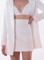 MINI SAIA CRISTAIS OFF WHITE - Imagem 3