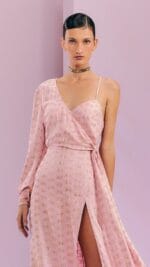 VESTIDO MANGA SO TRESSE LUREX - Imagem 3