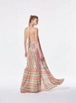 MAXI TUNICA PAETE ONDAS COLORIDO - Imagem 3