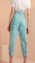 CALCA SLOUCHY SARJA AZUL - Imagem 3