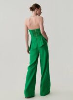 CONJUNTO CORSET ESTRUTURADO WIDE LEG VERDE - Imagem 2