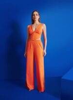 CALÇA CAVALCANTI LARANJA