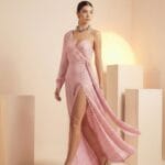 VESTIDO MANGA SO TRESSE LUREX