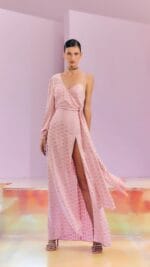 VESTIDO MANGA SO TRESSE LUREX - Imagem 2