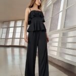 CONJUNTO TOP BABADOS PRETO