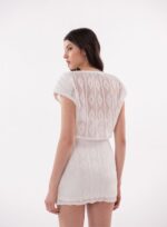 CONJUNTO TOP E SAIA OFF WHITE - Imagem 2