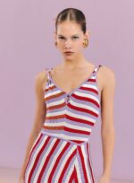 BODY ALCA RETORCIDA TRICOT LISTRAS - Imagem 2