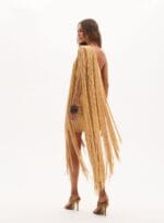 VESTIDO TRICO LUCIANE AMARELO SENAPE - Imagem 3